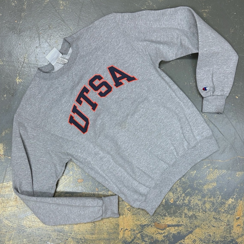 Champion UTSA Roadrunners San Antonio Crew Neck Sweater NCAA Basketball